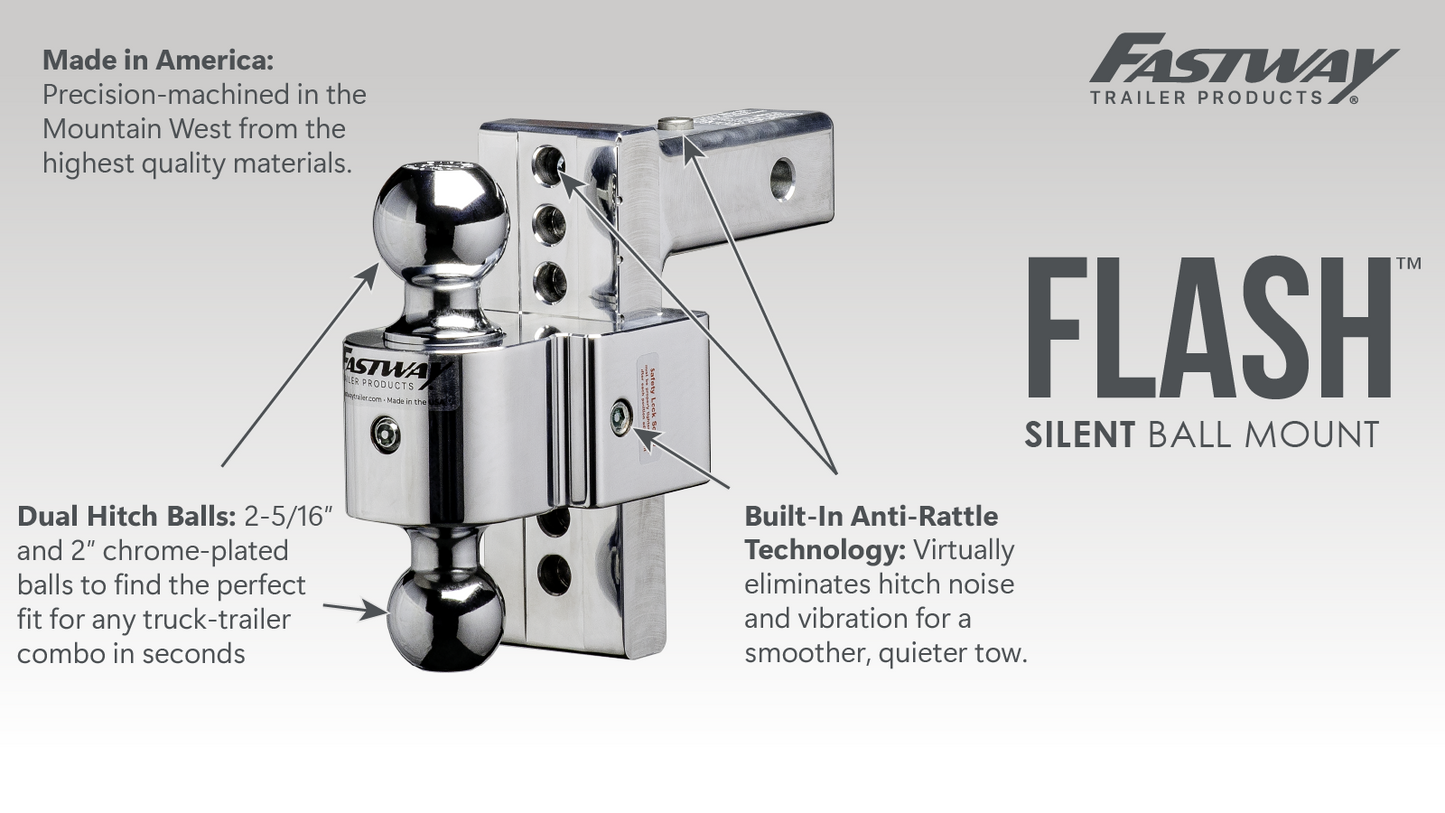 FLASH™ SILENT Ball Mount