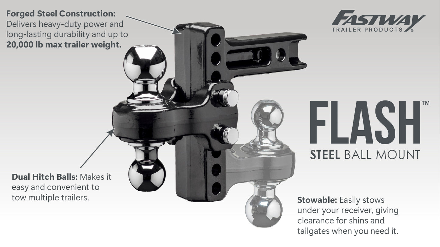 FLASH™ STEEL Ball Mount